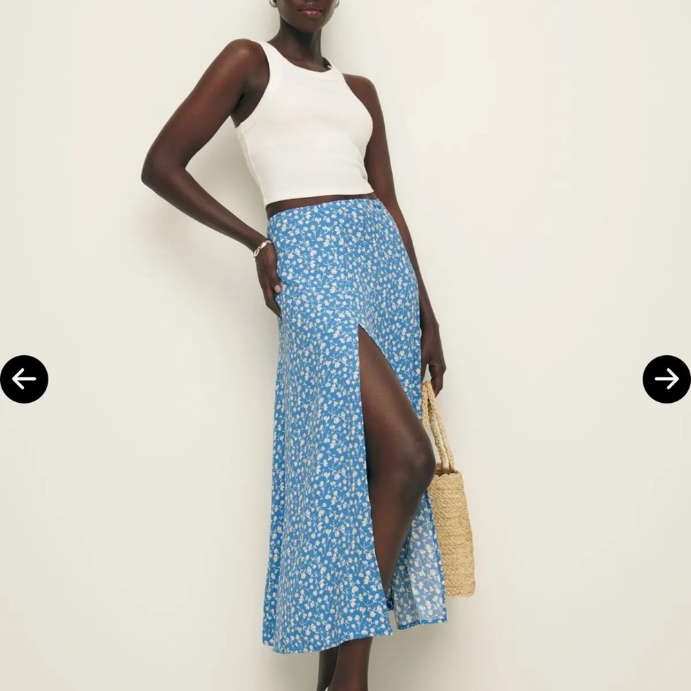 REFORMATION NWOT Zoe Skirt in Marie